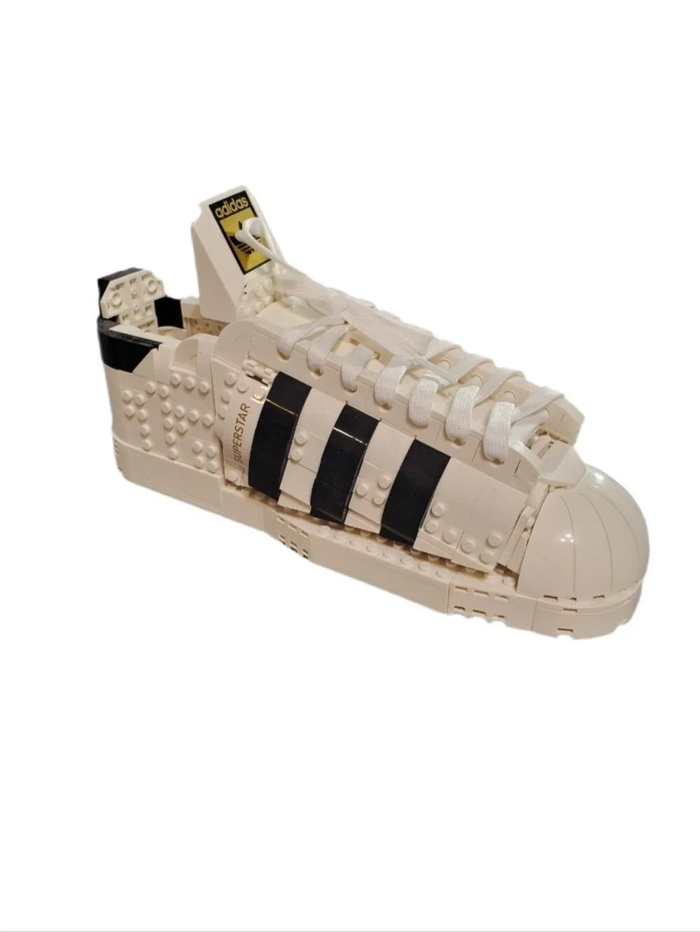 Lego Adidas Original Superstar White Sneaker Building Block Set‎ (731 Pieces)